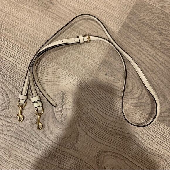 Coach White Leather Handbag - Picture 7 of 8